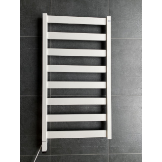 Полотенцесушитель електрический Terma Vivo 910x500 White mat (Soft 9016) c теном ONE