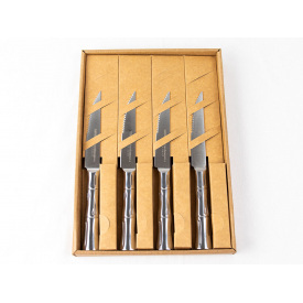 Набор ножей для стейка 4 предмета Samura Bamboo (SBA-0031S)