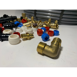 HEAT-PEX F&E Угольник с наружной резьбой 20 х G 1/2