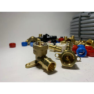 HEAT-PEX F&E Колено с настенным креплением 20 х G 1/2