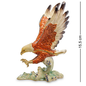 Шкатулка для бижутерии Орел 15,5 см Lefard AL45316