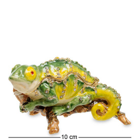 Шкатулка для бижутерии Хамелеон 10 см Lefard AL46515