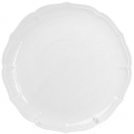 Набор Bona 3 фарфоровые подставные тарелки Prince-2 диаметр 30см Белый фарфор DP40187