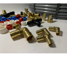 HEAT-PEX F&E Тройник редукционный 25 х 20 х 20