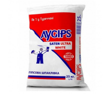 Шпаклевка гипсовая Aygips Saten Ultra White (25 кг)