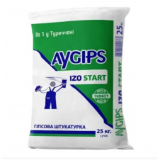 Штукатурка гипсовая AYGIPS Izo Start 25 кг