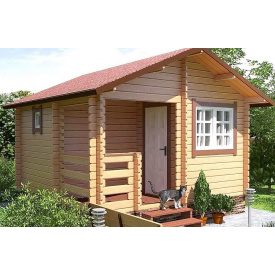 Баня деревянная из профилированного бруса 4.0х4.0