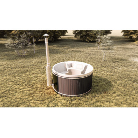 Джакузі на дровах дерев'яна для лазні з внутрішньою дров'яною грубкою