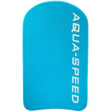 Доска для плавания Aqua Speed Pro Senior Kickboard 48 x 30 x 3 cм 5643 (163) Голубая (5908217656438)