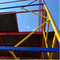 Вышка-тура на колесах PRO 2.0 х 2.0 (м) 2+1 Техпром Лозовая