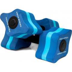 Гантели для аквафитнеса Aqua Speed AQUAFITNESS Dumbells 5647 (167) Уни 11x15x8 см Cиние (5908217656476) Київ