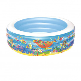 Дитячий надувний басейн Bestway 51121 «Акваріум»