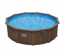Збірний басейн Bestway Hydrium 561CU (488х130 см) з піщаним фільтром, драбиною та тентом