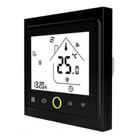 Термостат с ZigBee управлением Tervix Pro Line для электрического и водяного теплого пола, датчик 3000 мм (117130)