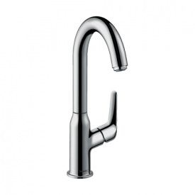 Смеситель для умывальника однорычажный Hansgrohe Novus со сливным гарнитуром (71126000)