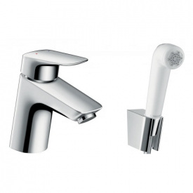 Смеситель для умывальника Hansgrohe Logis с гигиеническим душем (71290000)