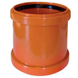 Муфта насувна для зовнішньої каналізації REDI 160 ПВХ