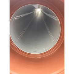 Гофрированная дренажная (перфорированная) труба ПП SN8 160мм 6м градус перфорации 360 Тернополь