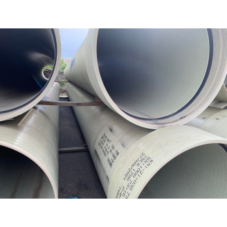 Труба стеклопластиковая SN-5000 PN-10 DN-800 (DN-800, DN-900, DN-1100, DN-1200) с муфтой и уплотнителем