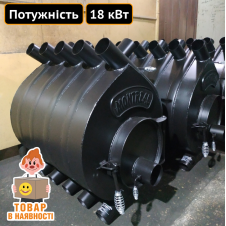 Опалювальний булерьян на дровах Montreal тип 02 Техпром