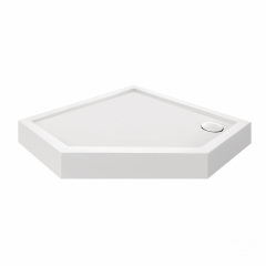 Душовий піддон Qtap Diamond 301112 100x100x12 см + сифон Суми