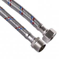 Шланг нержавеющая сталь ECO FIX 1/2″х1/2″ НВ 1,2 м EPDM