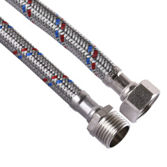 Шланг нержавеющая сталь ECO FIX 1/2″х1/2″ НВ 2,0 м EPDM Тернополь