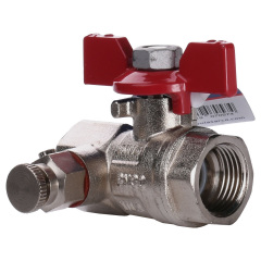 Кран шаровый полнопроходной ARCO VA30 1/2″ 152203 с краном Маевского Миколаїв