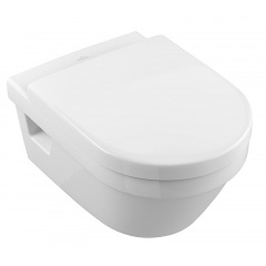 VILLEROY &amp; BOCH ARCHITECTURA унитаз 37*53см подвесной, DirectFlush, в комплекте с сидением с функцией Slow closing Киев