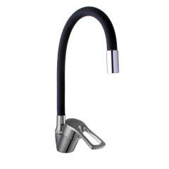 Смеситель для кухни DOMINO SIRIUS DSV-203SLR-Black Токмак