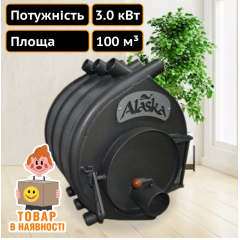Печь булерьян для отопления помещений Alaska ПК-7 Техпром Киев