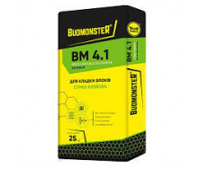 Клей для газоблока BudmonsteR BM 4.1 25 кг