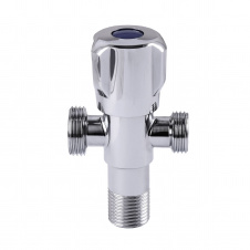 Кран вентильний кутовий Professional 1/2″X1/2″X3/4″ NV-QP555
