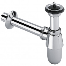 Сифон для раковины VIEGA 1 1/4″х1 1/4″ хром бутыл з/г 366681