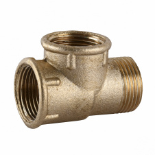 Тройник латунный 3/4″ВР х 3/4″ВР х 3/4″ВР литейный 210Б