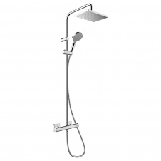 HANSGROHE VERNIS SHAPE душевая система Showerpipe 230 с термостатом, 1jet