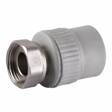 Муфта с накидной гайкой Vsplast PPR ф25х3/4″ ** 2018