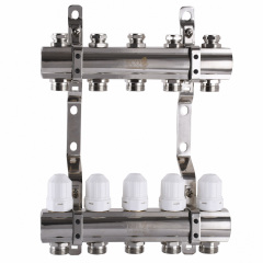 Коллектор с регуляторами и креплением ECO 001С 1″x5 Черновцы