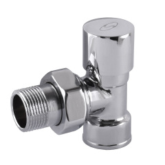 Кран вентильный угловой с американкой SOLOMON 3/4″ CHROM 1845 Кропивницький