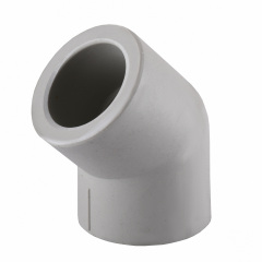 Угол 45 VSplast PPR ф25 ** 1007 Вишневое