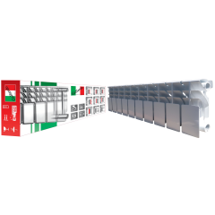 Радиатор биметаллический секционный GALLARDO BISMALL 200/96 (кратно 10) Славута