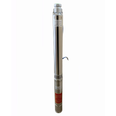 Насос скважинный с повышенной уст-тью к песку OPTIMA PM 4QJm4/20 1,5 кВт 150м + 1,5 м кабель Золотоноша