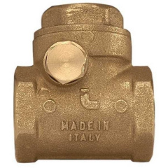 Клапан обратного хода воды ITAP ROMA 1 1/4″ хлопушка 130 Дніпро