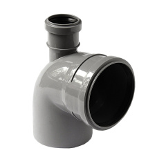 Колено VSplast 110x90° з вiдводом 50мм (вертикальне) Ивано-Франковск