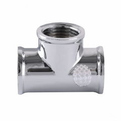Тройник SOLOMON 3/4″ ВВВ хром 8202 Суми