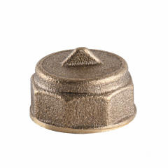 Заглушка латунная 1/2″ВР штампованная А1001А Лозовая