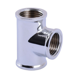 Тройник SOLOMON 1/2″ ВВВ хром 8202 Чернігів