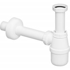 Сифон для раковины VIEGA 1 1/2″х1 1/2″ пластик белый бутыл. б/г 119270 Луцьк