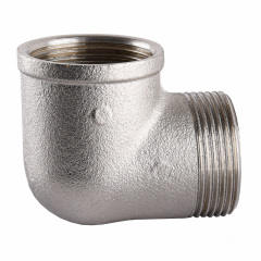 Угольник никелированный 1 1/4″ВР х 1 1/4″НР литейный А0136А(нк) Буча