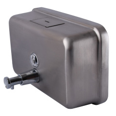 Дозатор жидкого мыла HOTEC 13.113 Stainless Steel Луцьк